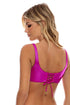 Luli Fama Babes Just Want Sun Scoop Neck Cut Out Top